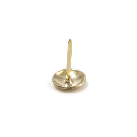 Tundra nails, decorative, textured, 11x16 mm, gold, 50 pcs-8