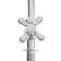 Zein Z10 monostering, Kran-boux 1/2 "Brass/ceramics, plastic, without eyeliner, chrome