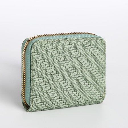 Children's wallet with lightning, green color-1