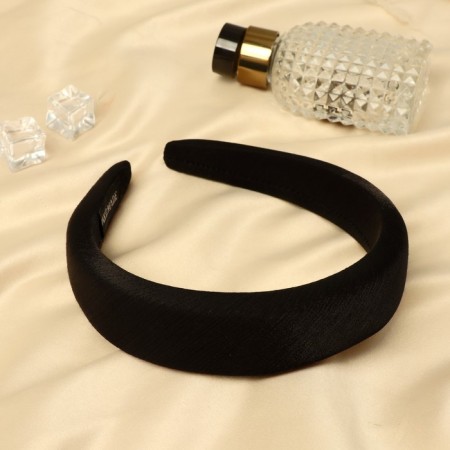 Hair rim "overflow" 3 cm, black