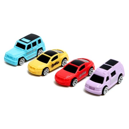 Parking "City", with an elevator, 3 levels, 4 cars, light and sound effects-16