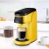 Coffee machine KitFort KT-7121-3, capsule, 800 watts, 0.36 l, yellow
