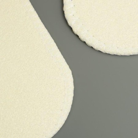 Disposable slippers standard, white, with a closed cape, 42 p.-5