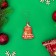 New Year. Chocolate figure "Bell" on a thread, 30 g