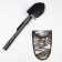 Folding shovel "Terminator" in a case, 42 cm, black