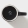 Porcelain shade mug "Mandala", 380 ml, white pattern