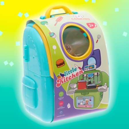 Toy-Surprise "Milashka" in a backpack, with accessories, mix-8