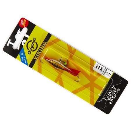 Balancir Lucky John Viking 4 + tee, 4 cm, color 11hrt blister-2