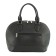Bag women, genuine leather, black 33x12x27 cm