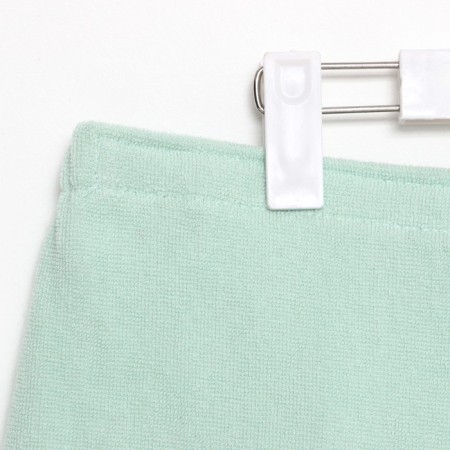 SUCH STOPS SAME AND I: PAREO towel 68*150cm + Chalma, central al-turquoise, 100%HL, 320 g/m2-6