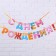 Garland on the tape "Happy Birthday!", Sweets, dl. 2550 cm., 200 g/sq.m