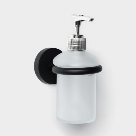 Dispenser for liquid soap stalls Stölz Loft Basic, black color