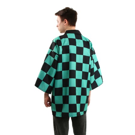 Carnival chaoori "Demonic blade", p. 44-46 (m), black-green color-5