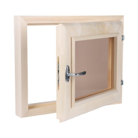 Window, 40 × 50cm, double glass of linden, bronze-3