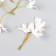 Flowers for decorating "Lilenik" white 8.5 cm