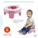 Handypotty road pot in a proprietary bag, pink color