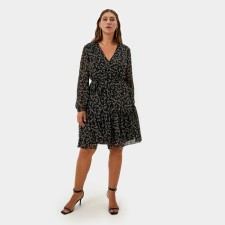 Платье женское MIST plus-size, р.54, черный