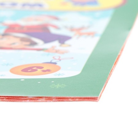 Developing set "We play and study with Santa Claus" Collection of tasks, 16.5x23.5 cm-2