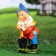 Garden figure "Dwarf gardener with a shovel" 29x14x13cm