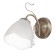 Sconces "Rose" 1x40W E27 Antique bronze 25x13x23cm