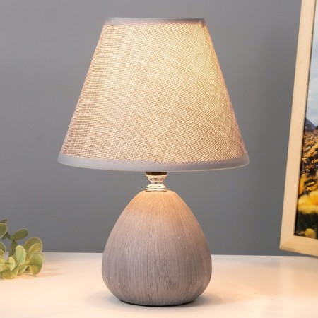 Estel table lamp E27 40W gray 17x17x26 cm Risalux-1