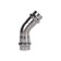 Two-Frame Rommer RSS-0005-000015, VPR-UPR, D = 15 mm, 45 °, press, stainless steel. steel