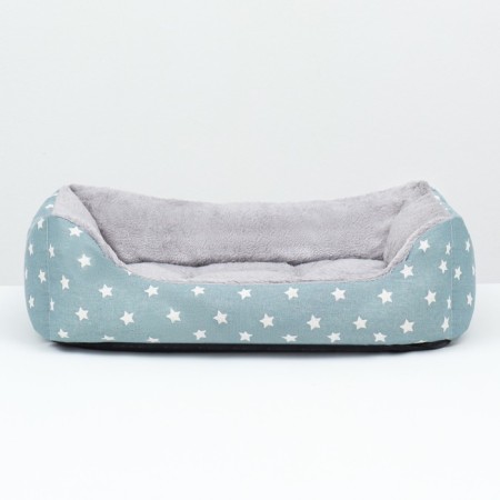 Lynchik for animals "Stars", 50 x 40 x 15 cm, gray-1