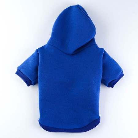 Single-fat sweatshirt for dogs (foot with a hose), size S (DS 24, Osh 33-37, OG 42-44), blue-2