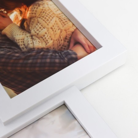 Multi -frame "baby" collage in 8 photos 10x15 cm, white-2