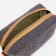 Cosmetic bag with a zipper, with a lining, the color is gray