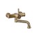 Bronze de Luxe 10114 shell mixer, wall, one -rod, brass