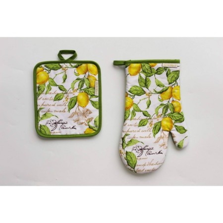Kitchen set No. 5: Take, mittens, towel - 38x63 cm-2