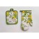 Kitchen set No. 5: Take, mittens, towel - 38x63 cm