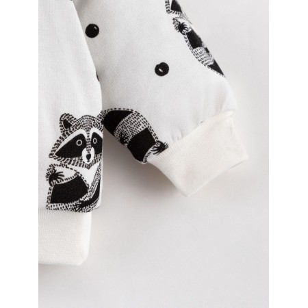 Set: jumper and pants crumb I am "raccoons", height 62-68 cm-9