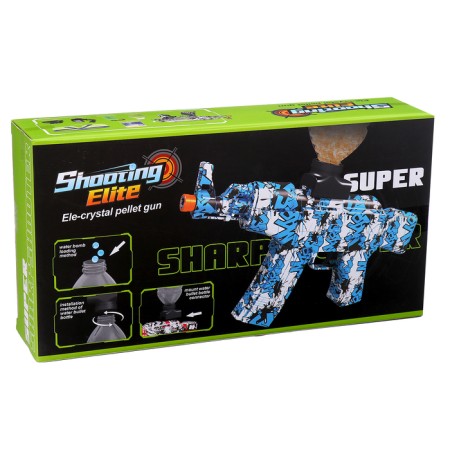 The machine "Storm", shoots with gel bullets, works on the battery of 7.4 V-16