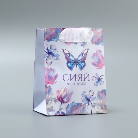 Gift Package Laminated, Packaging, “Shine”, 9 x 12 x 6.5 cm