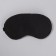 Sleel Mask "Silk", 19 × 10 cm, elastic band is single, black color