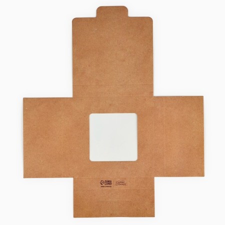 Square chocolate box “CRAPHT”, 10.2 x 10.2 x 1.4 cm-4