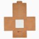 Square chocolate box “CRAPHT”, 10.2 x 10.2 x 1.4 cm