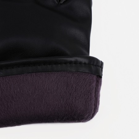 Gloves male, dimensionless, with insulation, black color-2