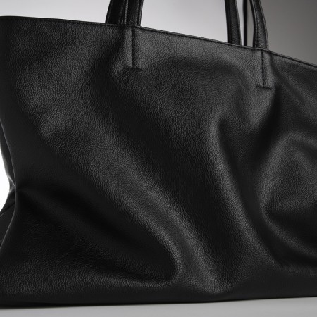 Female bag Textura, chover, large size, black color-2