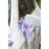 A set of bows for mirrors from tulle, 2 pcs, lilac