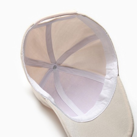 Women's cap minku, beige color, size 56-58-5