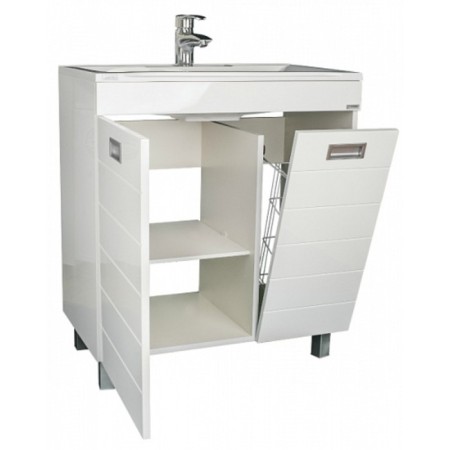 Cube Domino Tumba under the Elen 75 sink, without a box, with a underwear basket-1
