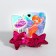 Hair elastic band "Stars", 2 pieces, Winx