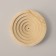 A solid array of cedar, natural color, 10 x2.5 cm