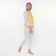 Homemade kit (longshille/trousers), yellow color, size 54