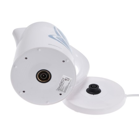 Electric kettle Energy E-211, plastic, 1.8 l, 2200 watts, white and white-4
