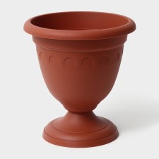 Street Kashpo on the leg is high “Koiljan”, 5.6 l, the color of the terracotta