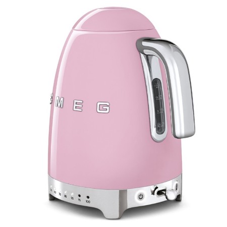 Electric kettle SMEG KLF04Pkeu, metal, 1.7 l, 2400 watts, adjustment t, pink-2